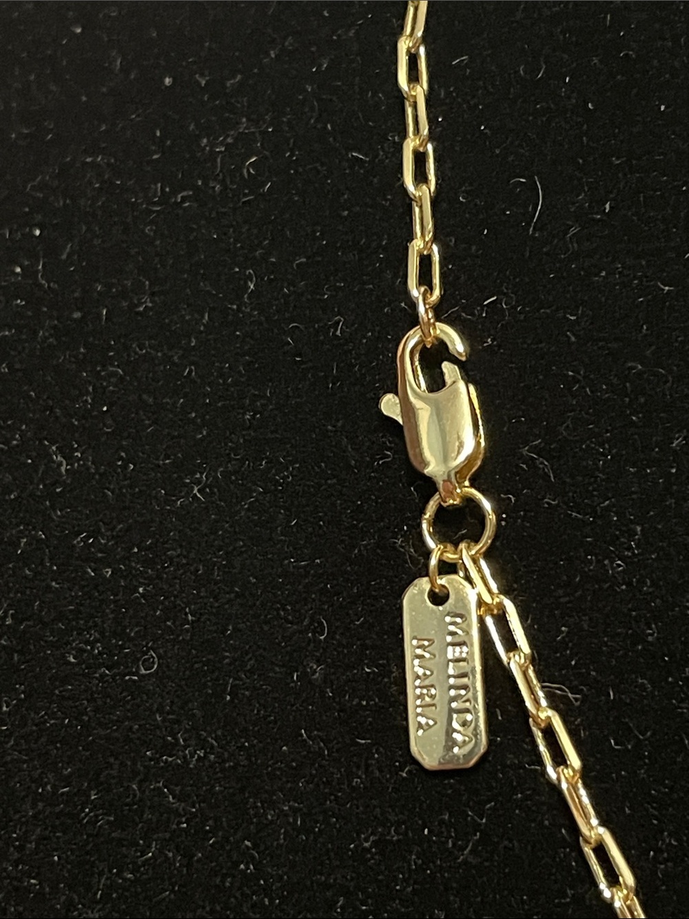 Melinda Maria Small Samantha Tear Drop Necklace - Picture 4 of 4